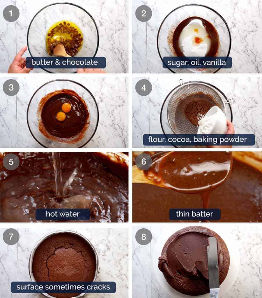 巧克力巧克力蛋糕如何
